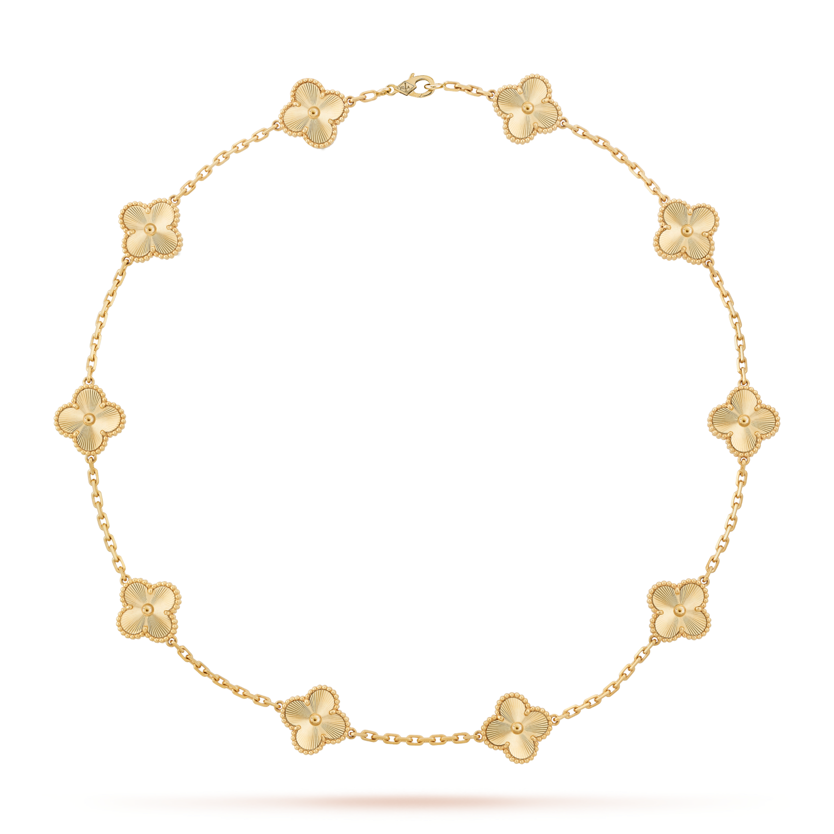 [Lumi Jewels]CLOVER 10 MOTIFS LASER NECKLACE