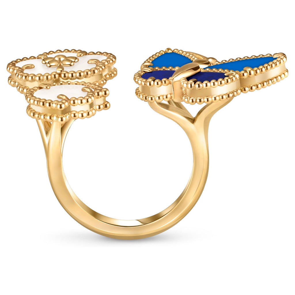 [Lumi Jewels]LUCKY SPRING BUTTERFLY OPEN-FACE RINGS
