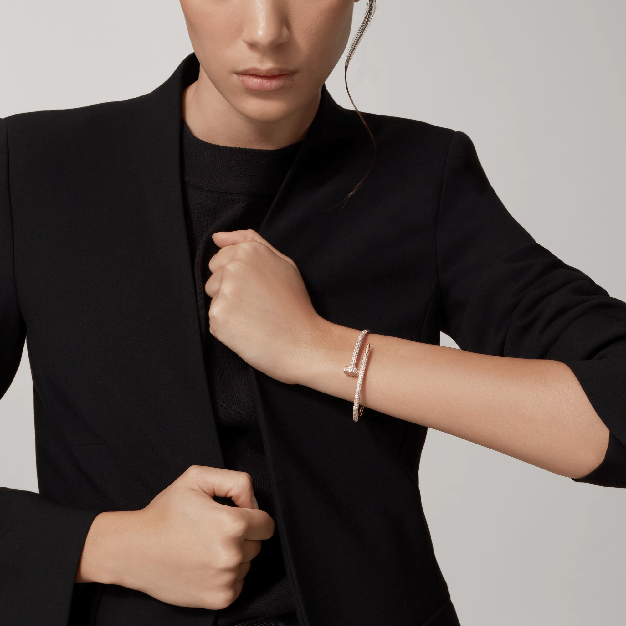 [Lumi Jewels]JUSTE BRACELET 3.5MM ALL DIAMONDS