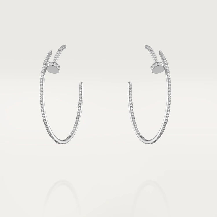 [Lumi Jewels]JUSTE EARRINGS FULL DIAMONDS 1.8MM