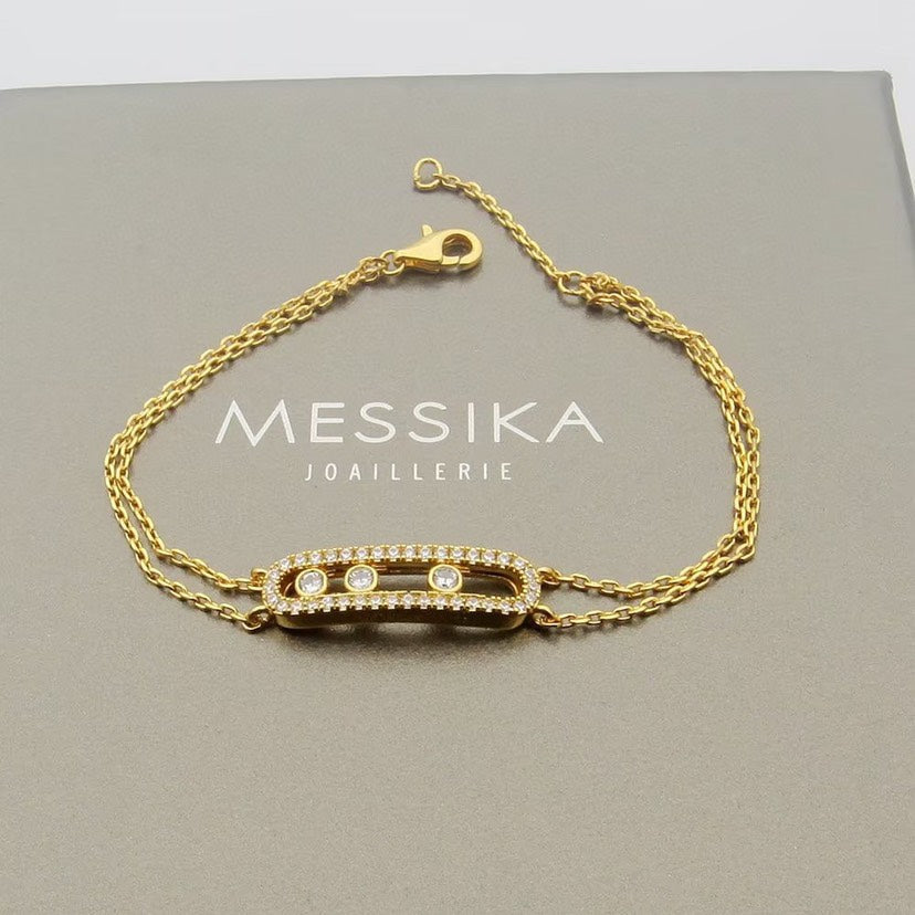 [Lumi Jewels] Move Classique pav¨¦ bracelet
