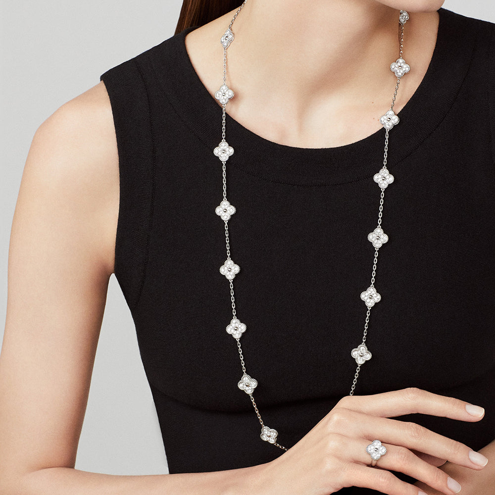 [Lumi Jewels]CLOVER 20 MOTIFS  LASER SILVER