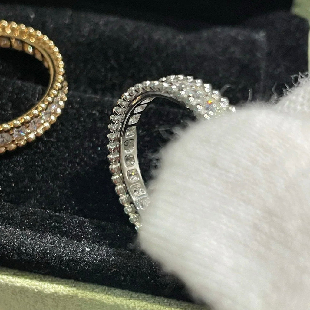 [Lumi Jewels]PERLEE DIAMOND ROSE GOLD RING