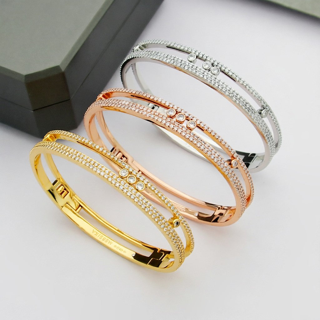 [Lumi Jewels]Move Romane pav¨¦ bangle