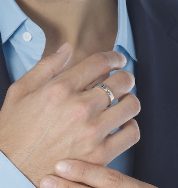 [Lumi Jewels]ALLIANCE LIENS VIDENCE 4MM RING