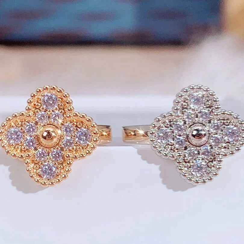 [Lumi Jewels]CLOVER DIAMOND RING