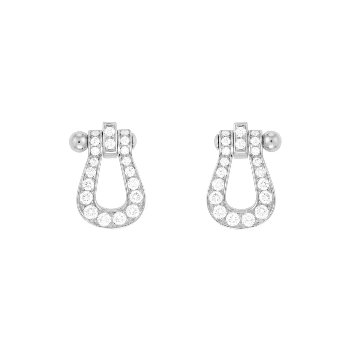 [Lumi Jewels]FORCE 10 FULL DIAMOND STUD EARRINGS MINI MODEL