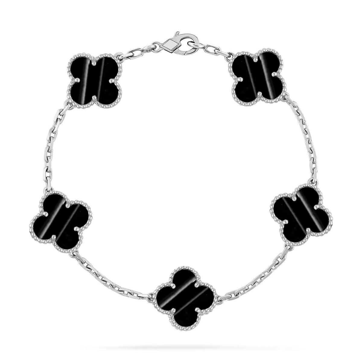[Lumi Jewels] CLOVER 5 MOTIF PULSAR STONE BRACELET COLLECTION