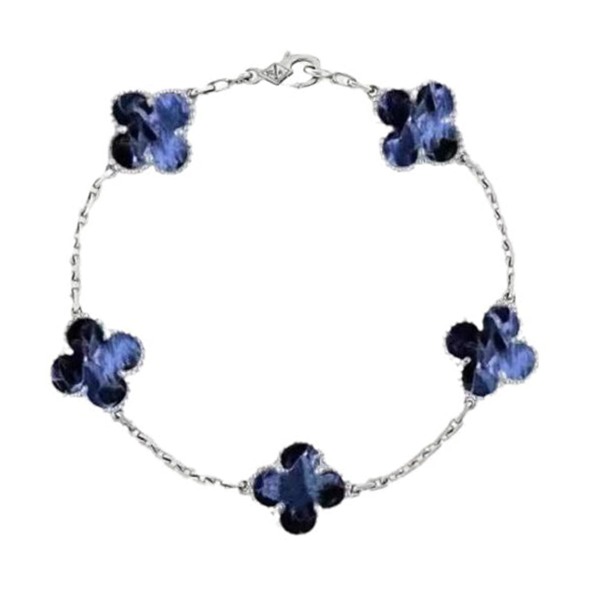 [Lumi Jewels]CLOVER 5 MOTIF PIETERSITE BRACELET COLLECTION