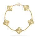[Lumi Jewels] CLOVER 5 MOTIF LASER BRACELET COLLECTION