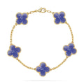 [Lumi Jewels]CLOVER 5 MOTIF BLUE VEINS BRACELET COLLECTION