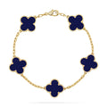 [Lumi Jewels]CLOVER 5 MOTIF LAPIS LAZULI BRACELET COLLECTION
