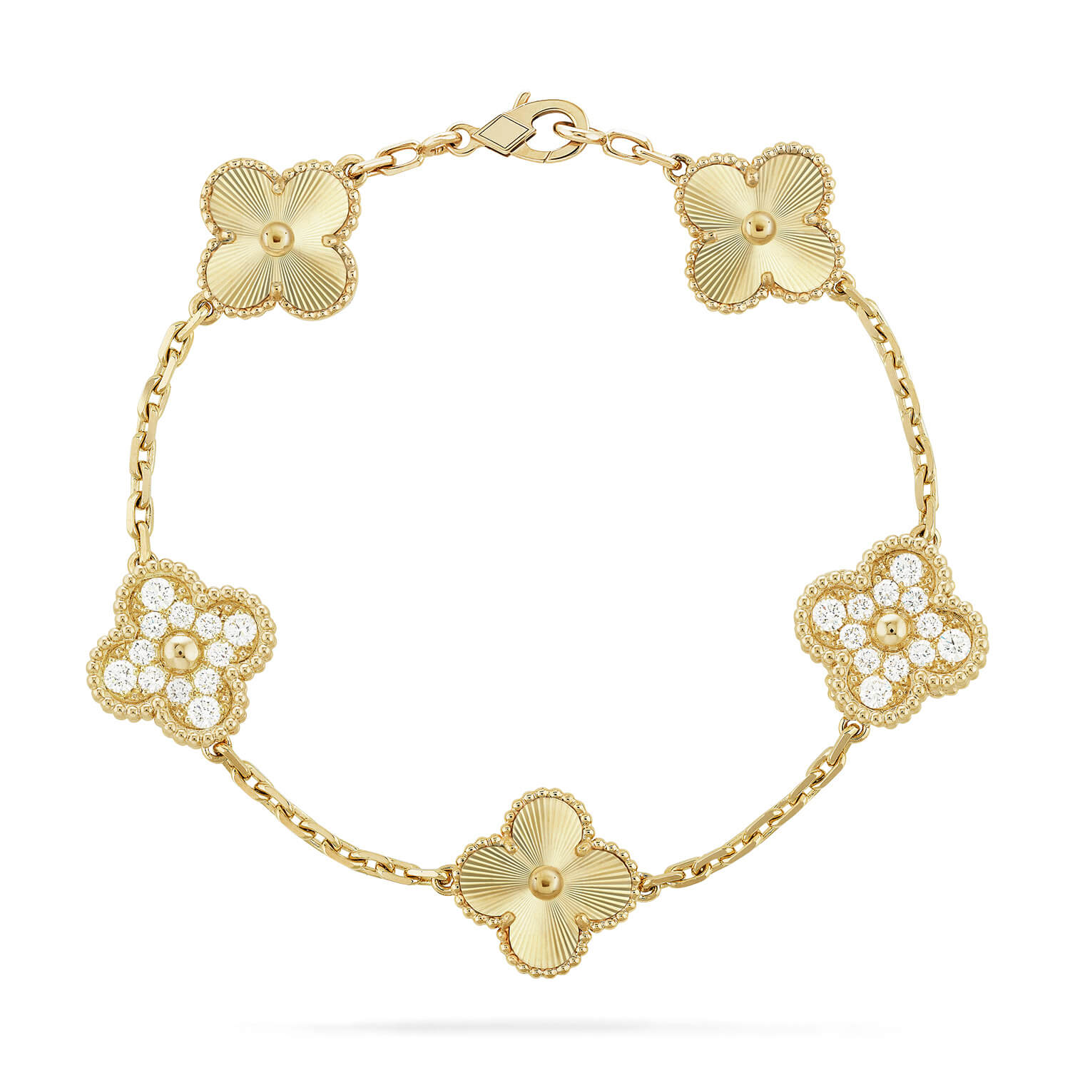 [Lumi Jewels] CLOVER 5 MOTIF LASER BRACELET COLLECTION