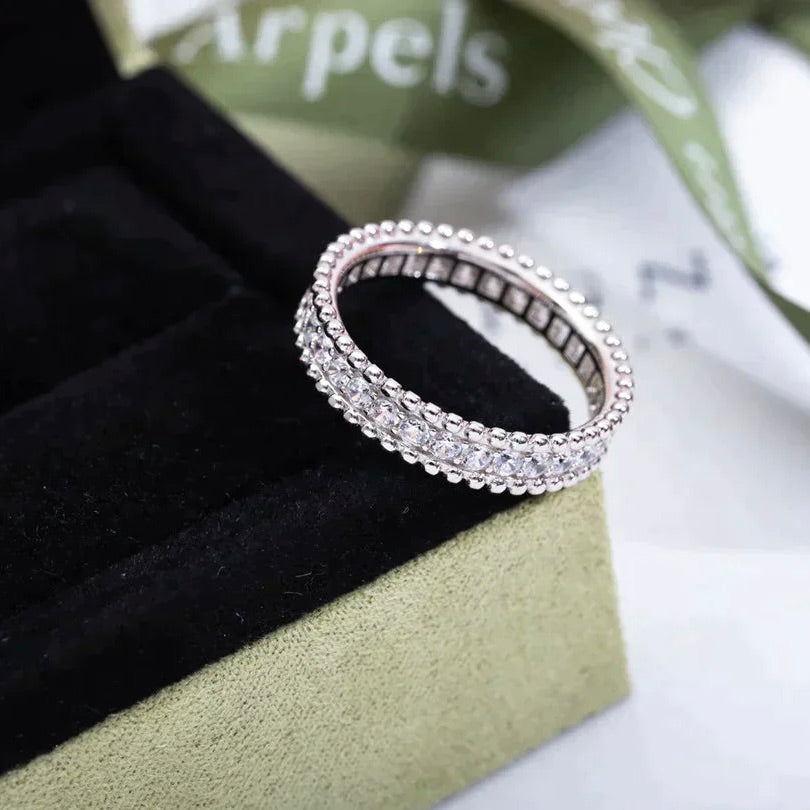 [Lumi Jewels]PERLEE DIAMOND SILVER RING