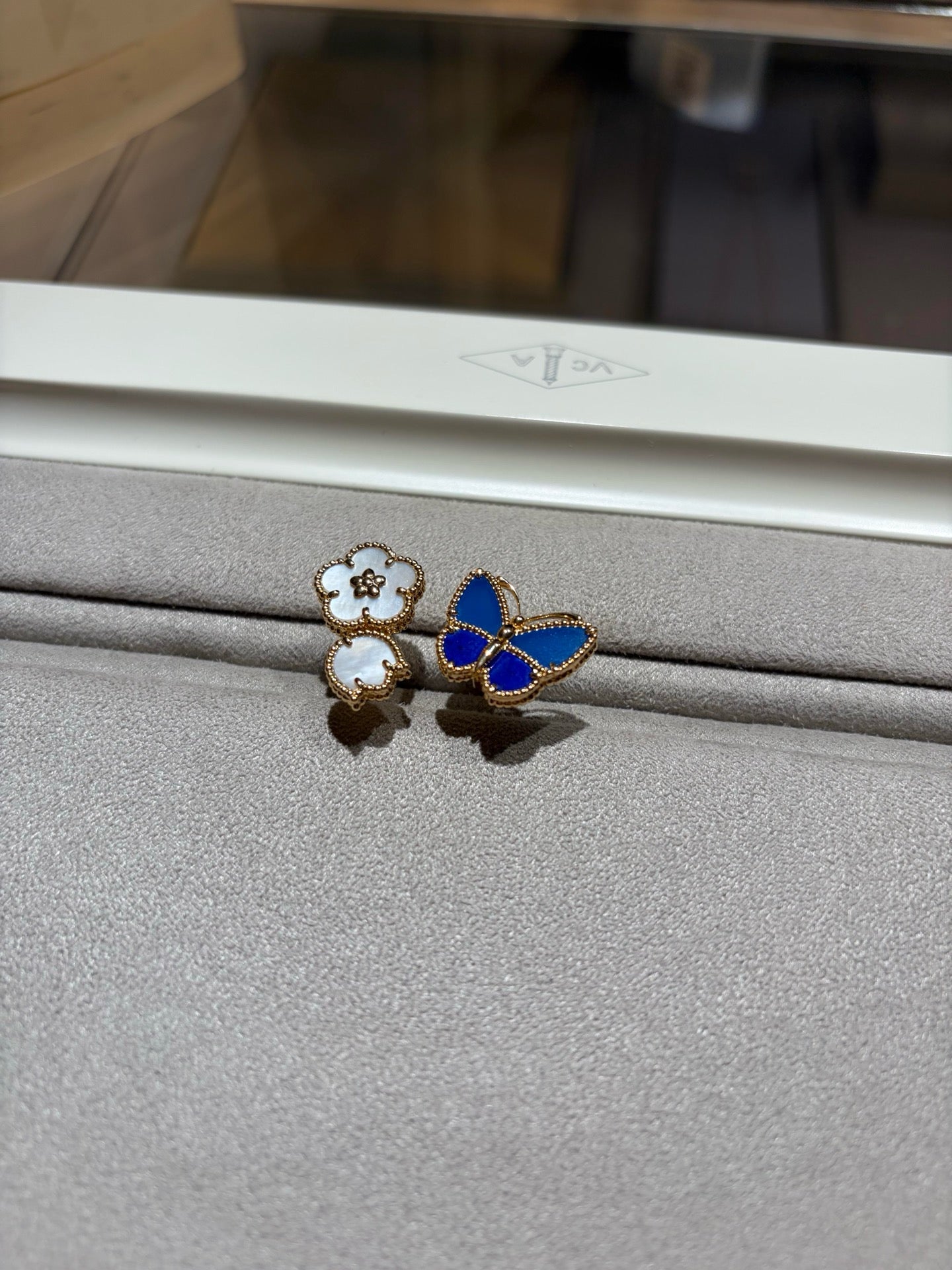 [Lumi Jewels]LUCKY SPRING BUTTERFLY OPEN-FACE RINGS