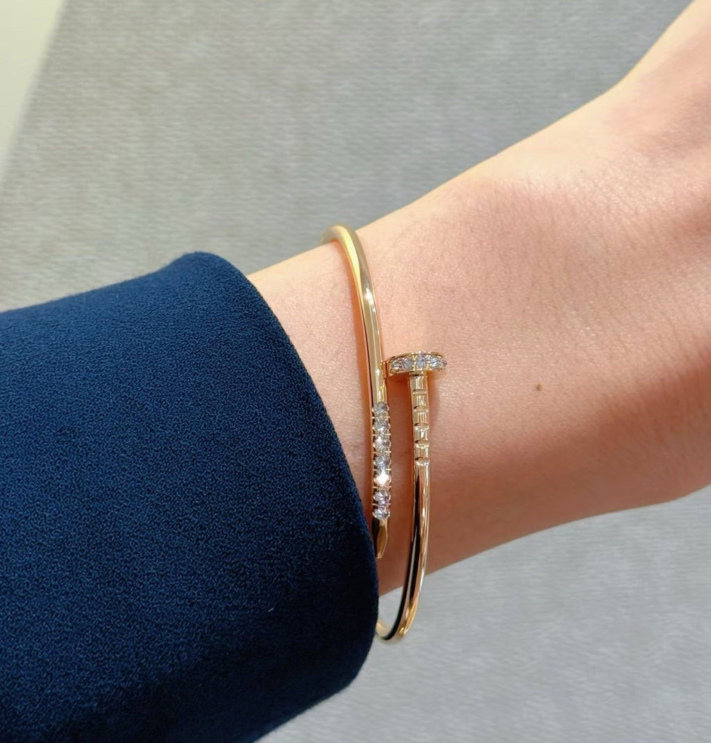 [Lumi Jewels]JUSTE BRACELET 2.5MM DIAMONDS NEW