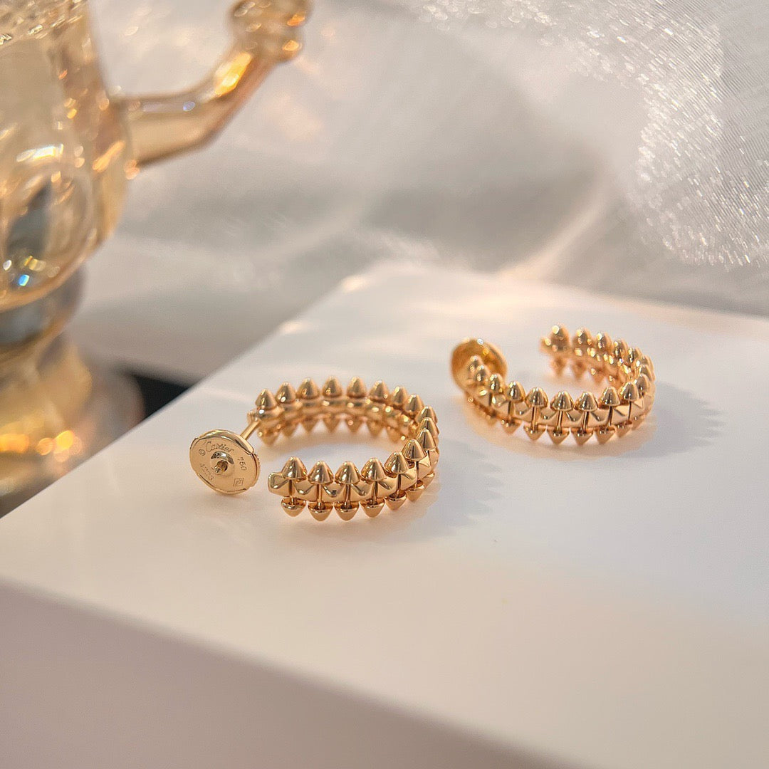 [Lumi Jewels]CLASH SMALL HOOP EARRINGS