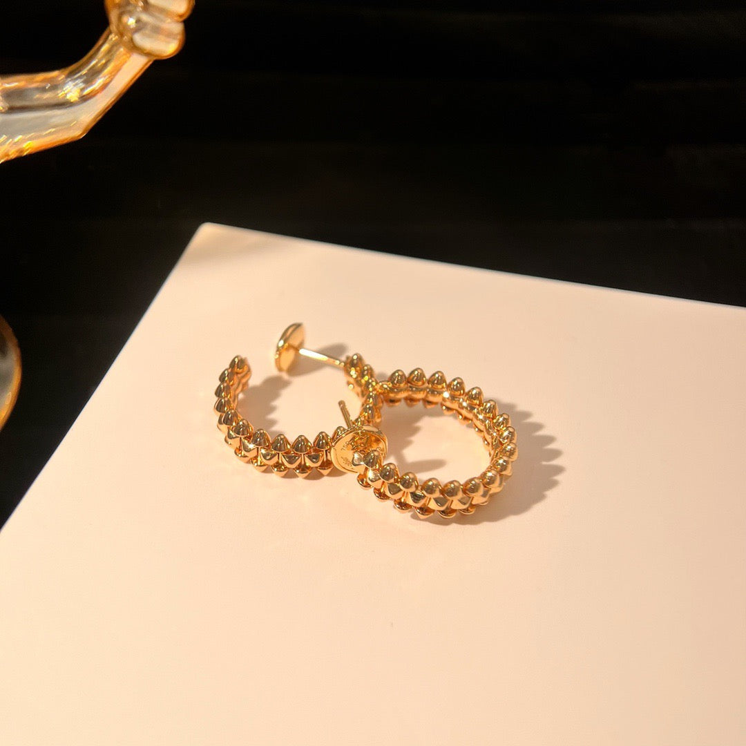 [Lumi Jewels]CLASH SMALL HOOP EARRINGS