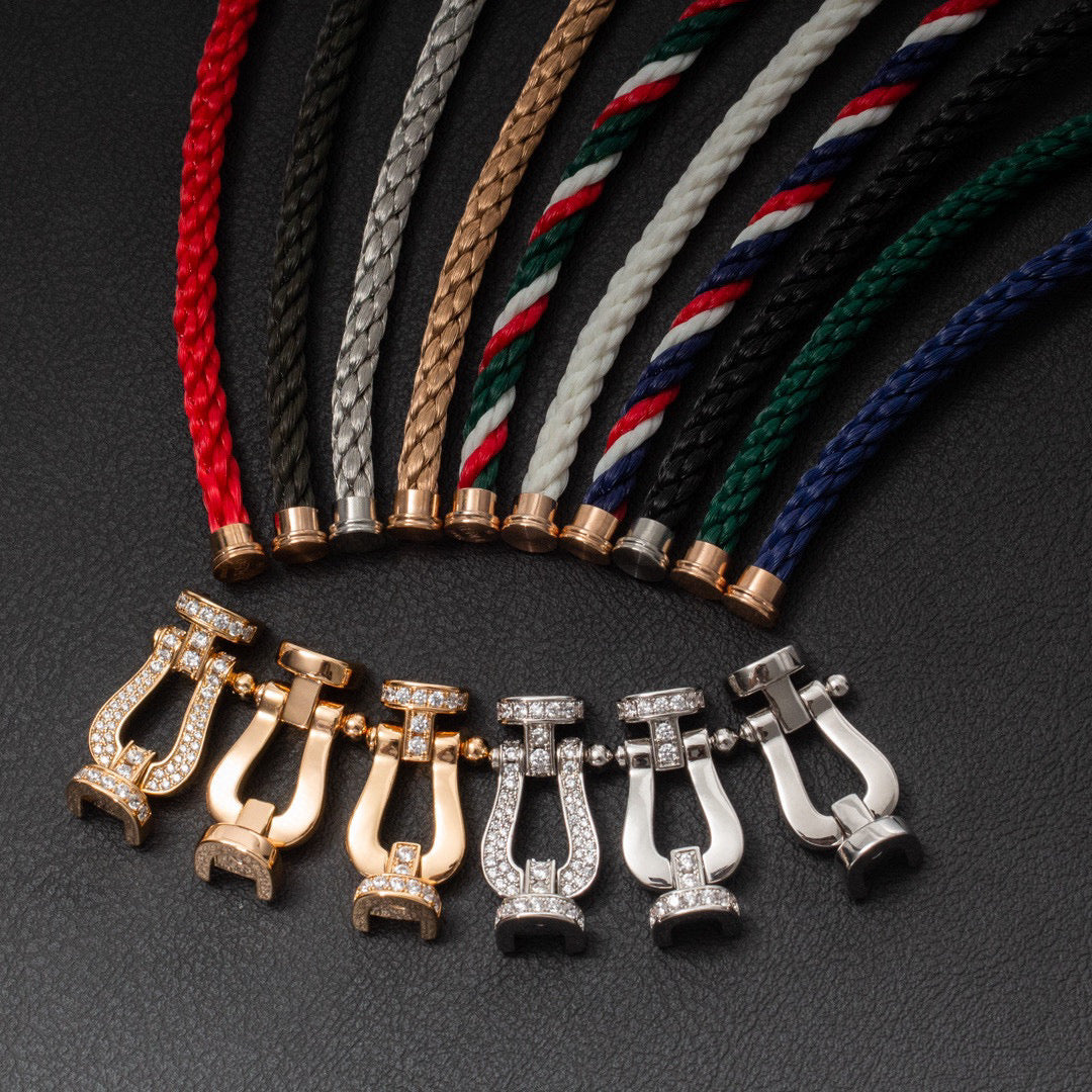 [Lumi Jewels]FORCE LARGE HORSESHOE NO DIAMOND BRACELET GOLD