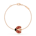 [Lumi Jewels]LUCKY SPRING 1 MOTIF PINK GOLD BRACELET