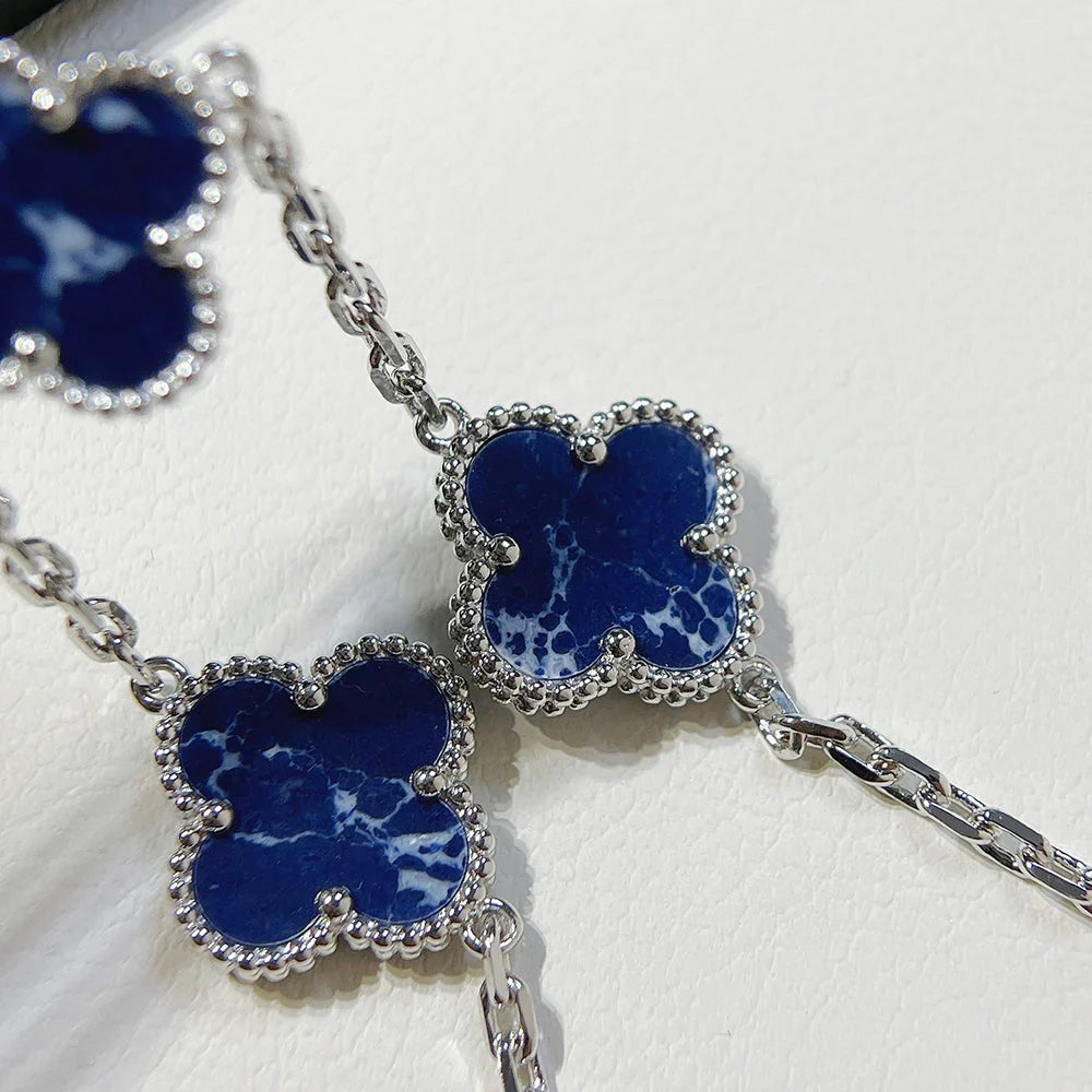 [Lumi Jewels]CLOVER 5 MOTIF PIETERSITE BRACELET COLLECTION
