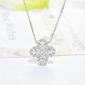 [Lumi Jewels]LOOP NECKLACE FULL MOTIF DIAMOND 16MM MULTIPLE COLORS