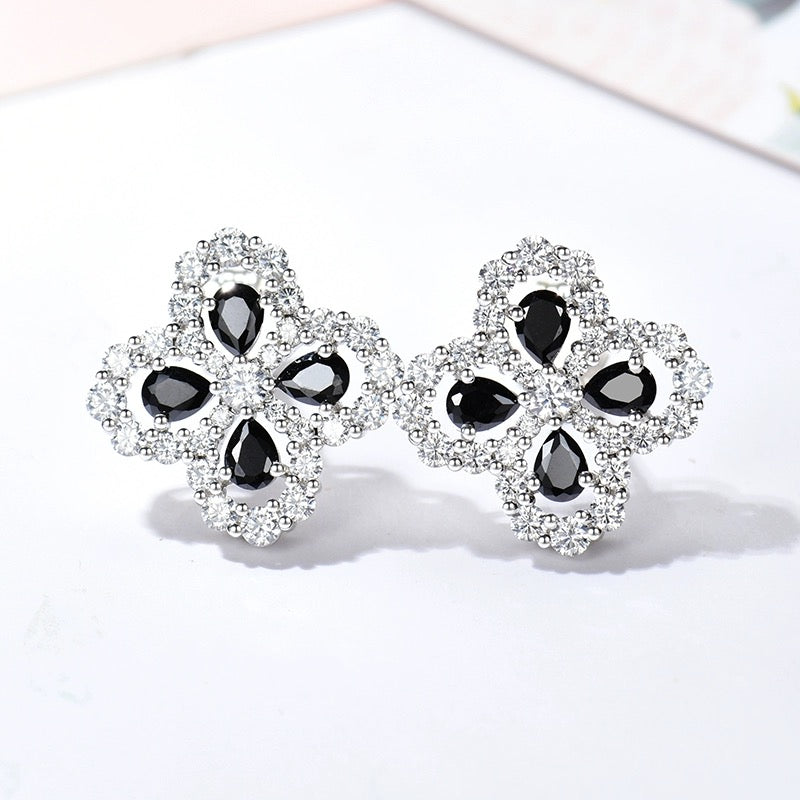 [Lumi Jewels]LOOP EARRINGS FULL MOTIF DIAMOND 16MM