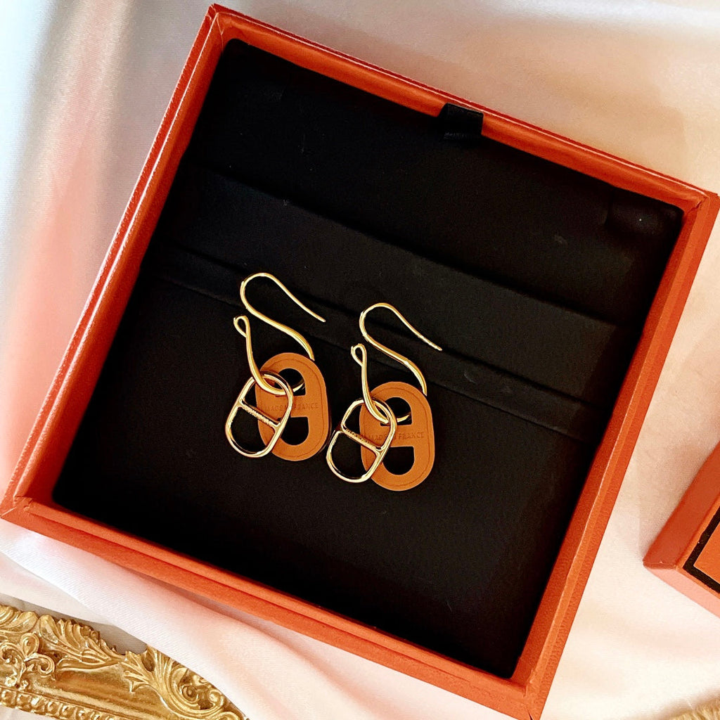 [Lumi Jewels]HM O'MAILLON GOLD EARRINGS