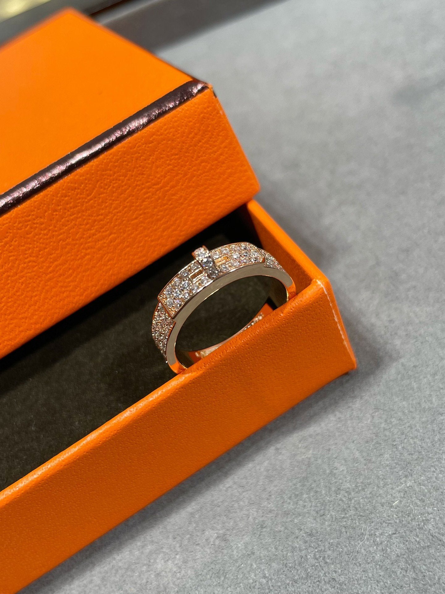 [Lumi Jewels]KELLY PINK GOLD DIAMOND RING