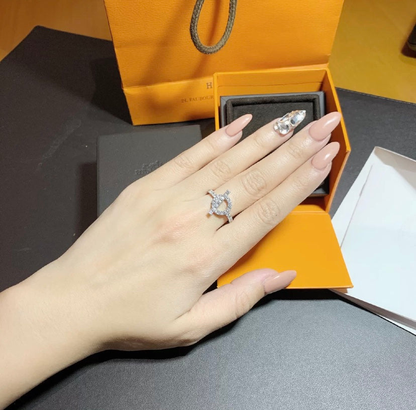 [Lumi Jewels]ECHAPPEE RING SILVER DIAMOND