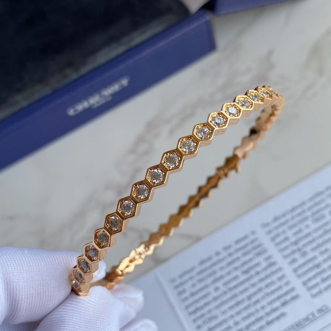 [Lumi Jewels]BEE LOVE GOLD BRACELET FULL DIAMOND