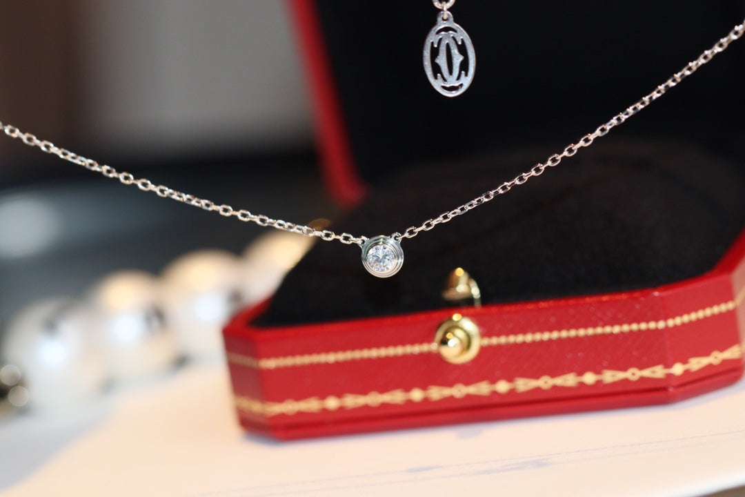 [Lumi Jewels]DAMOUR DIAMOND NECKLACE