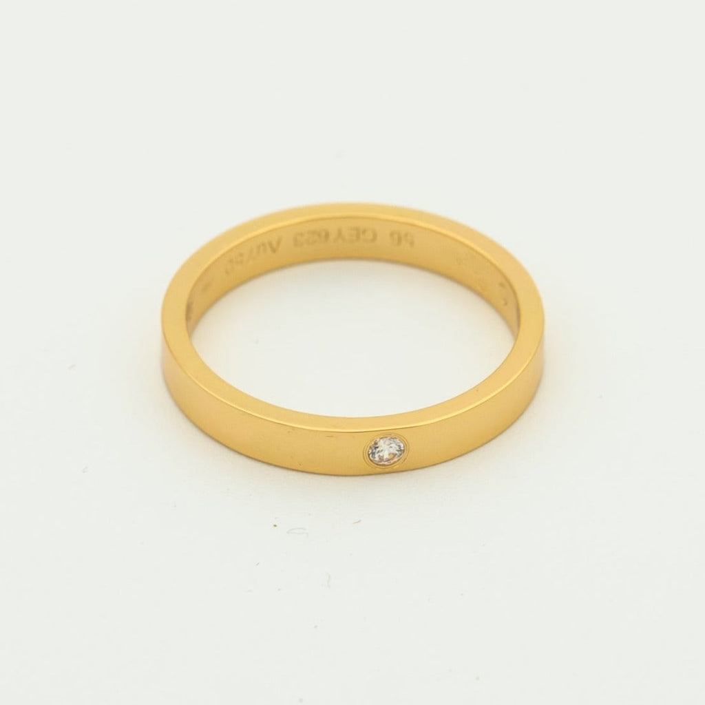 [Lumi Jewels]LOVE RING 4MM 1 DIAMOND