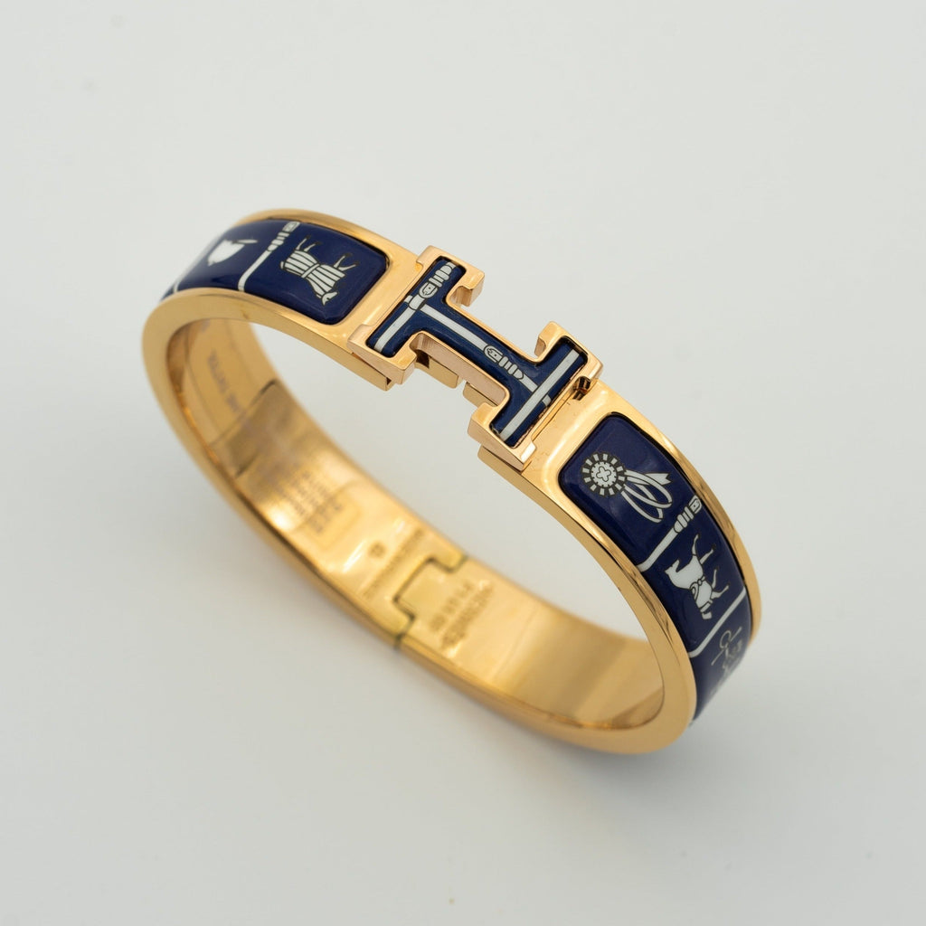 [Lumi Jewels]H BRACELET BLUE CERAMIC