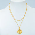 [Lumi Jewels]CLOVER 25MM PEDANT NECKLACE GOLD