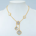 [Lumi Jewels]CLOVER MOTHER OF PEARL NECKLACE 6 MOTIF