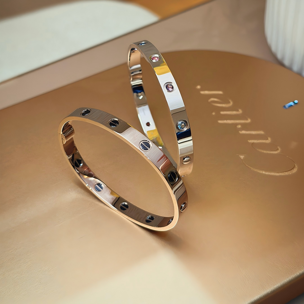 [Lumi Jewels]2026 RAINBOW LOVE BRACELET 6.1MM  10 DIAMONDS