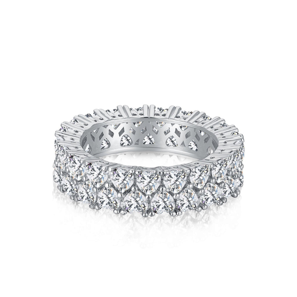 [Lumi Jewels]Sparkling Full Heart Ring