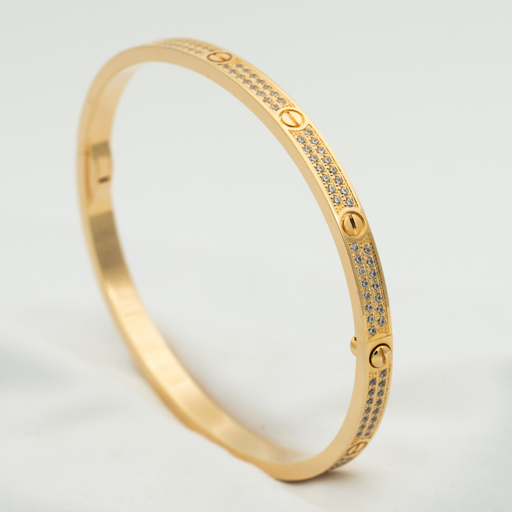 [Lumi Jewels]LOVE BRACELET 3.65MM DIAMOND-PAVED