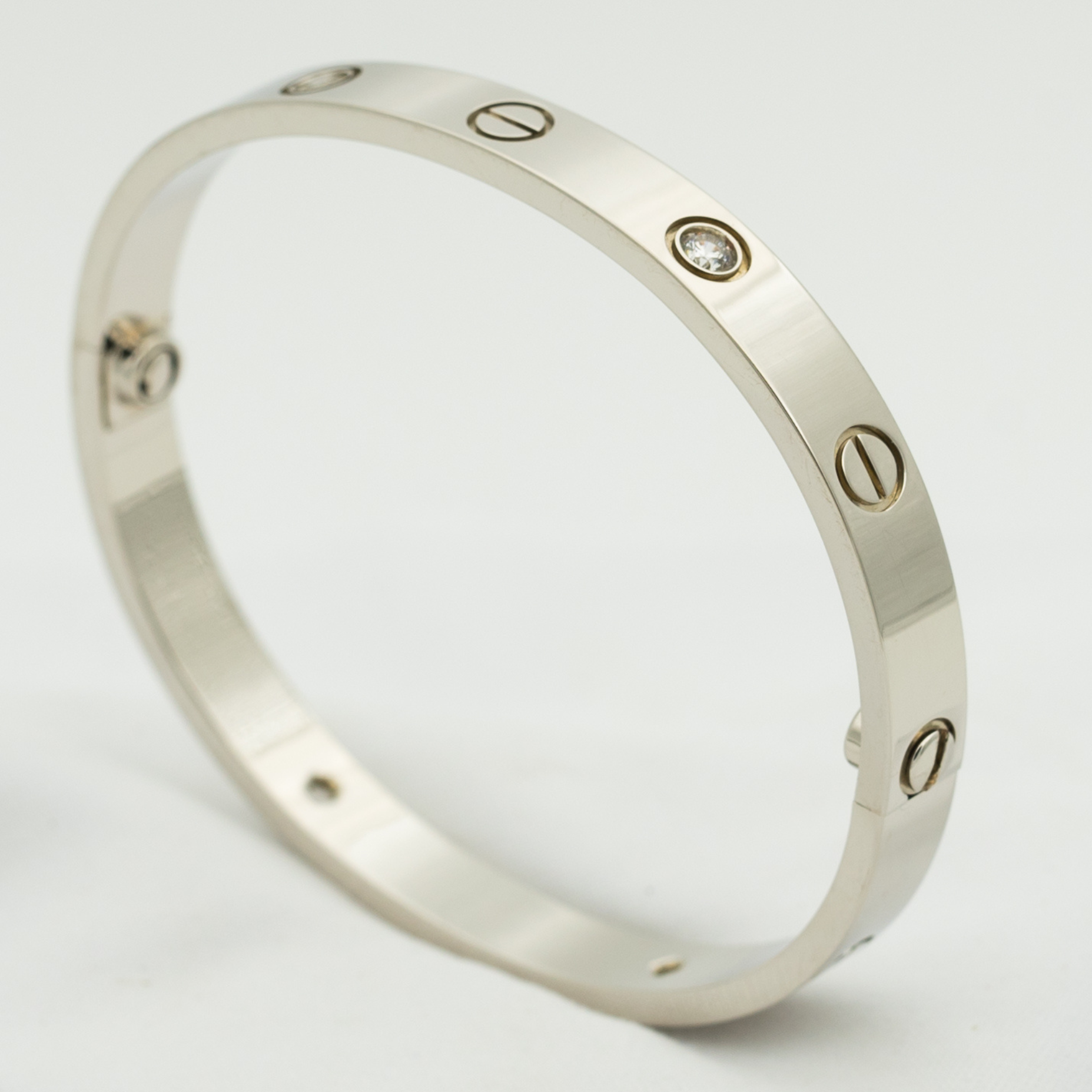[Lumi Jewels]LOVE BRACELET 6.1MM 4 DIAMONDS