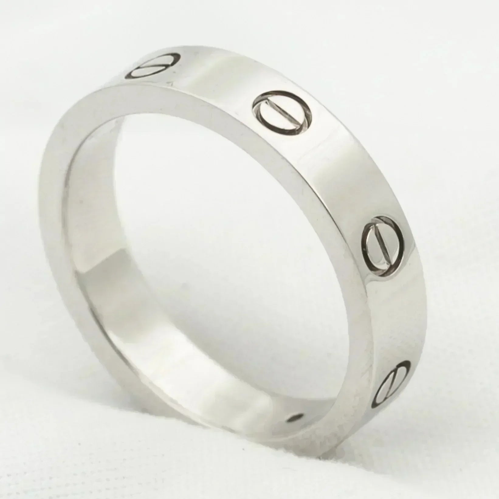 [Lumi Jewels]LOVE RING 4MM 1 DIAMOND SILVER