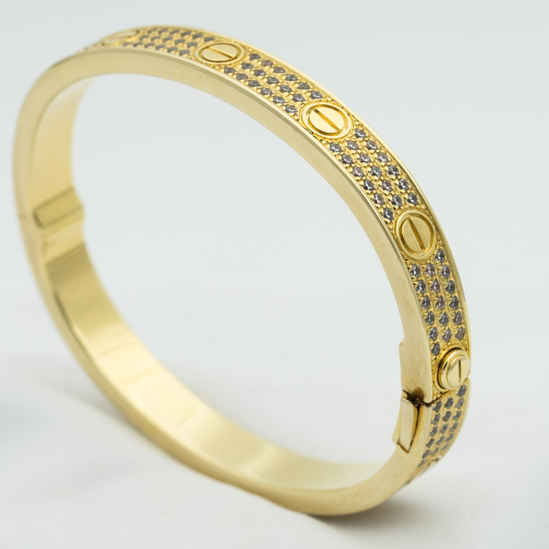 [Lumi Jewels]LOVE BRACELET 6.1MM DIAMOND-PAVED
