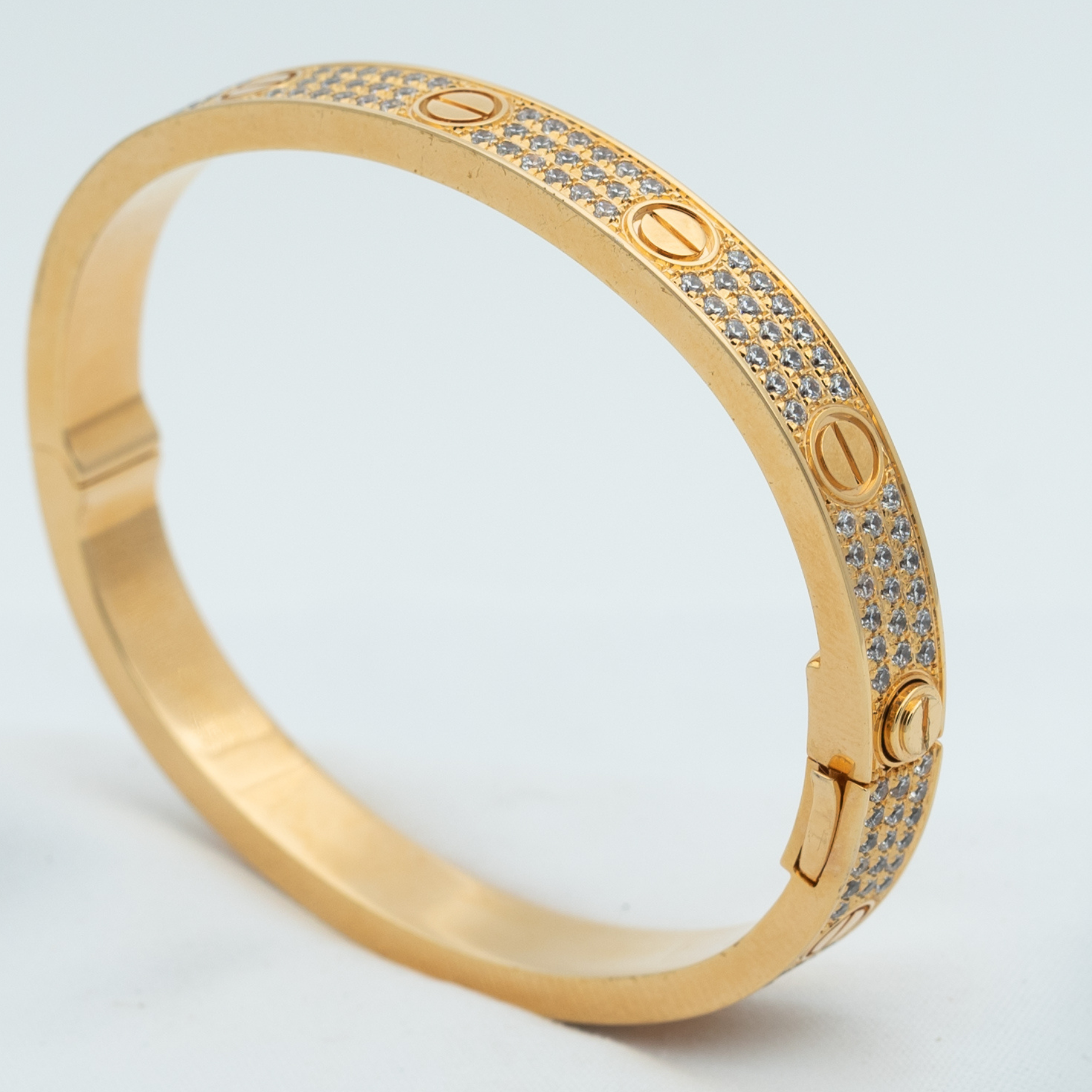 [Lumi Jewels]LOVE BRACELET 6.1MM DIAMOND-PAVED