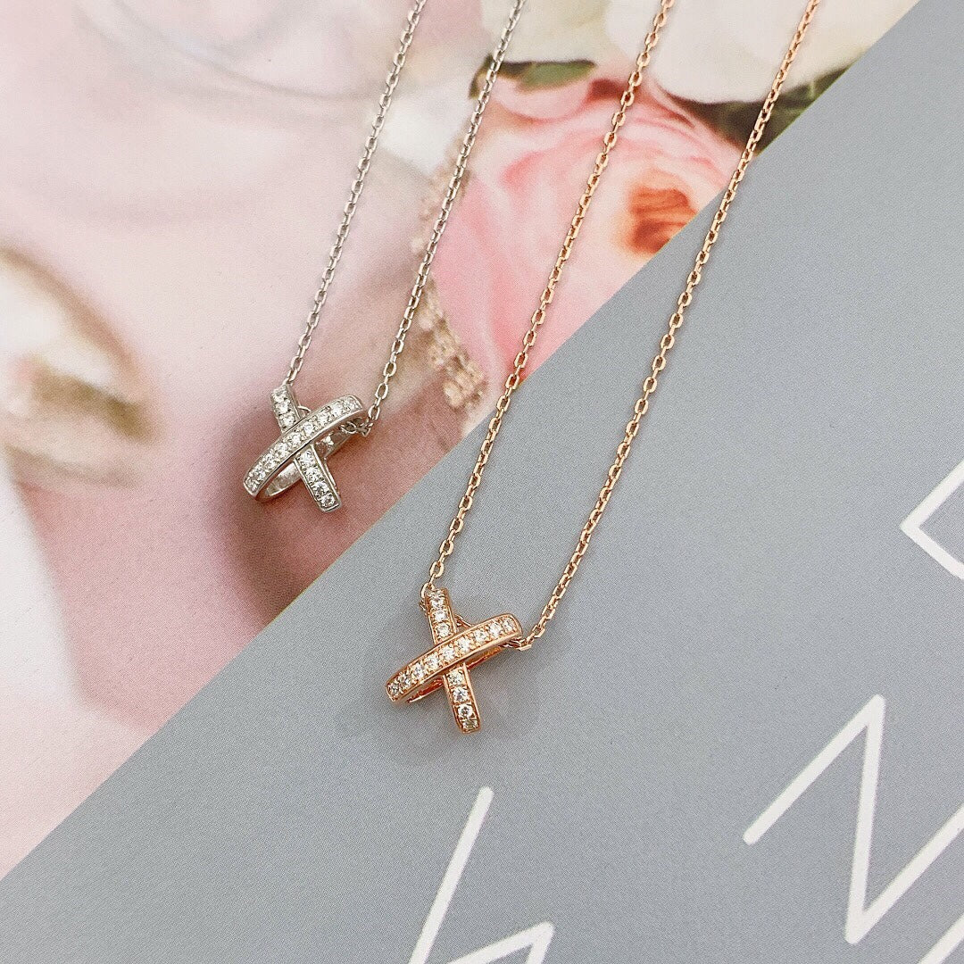 [Lumi Jewels]JEUX DE DIAMOND NECKLACE