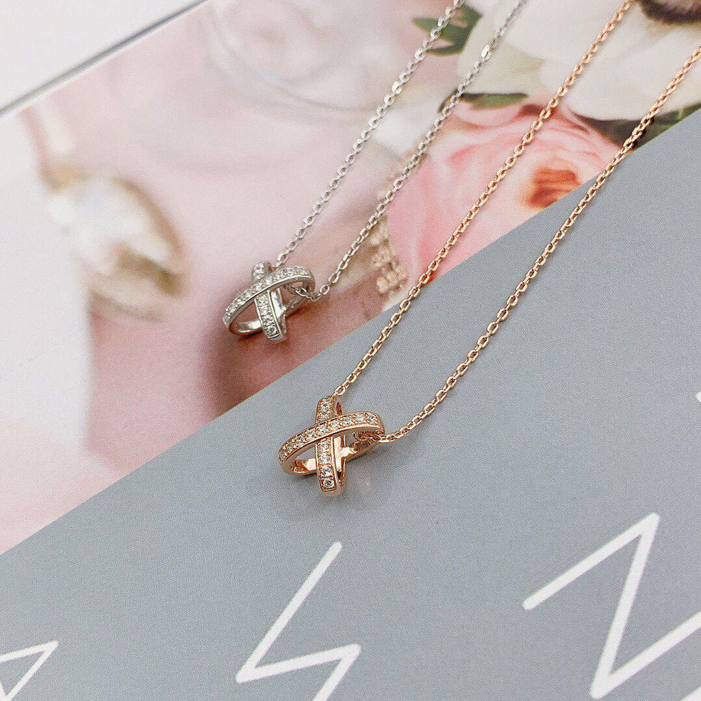 [Lumi Jewels]JEUX DE DIAMOND NECKLACE