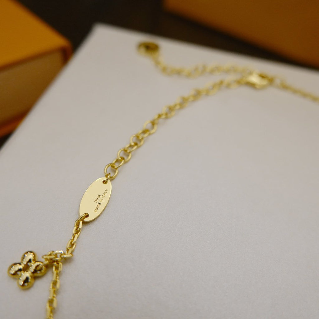 [Lumi Jewels]BLOOMING SUPPLE NECKLACE BRASS