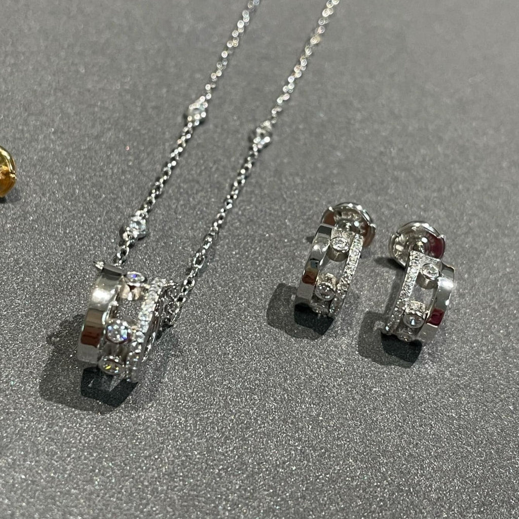 [Lumi]CHAIN MOVE ROMANE PEDAND NECKLACE