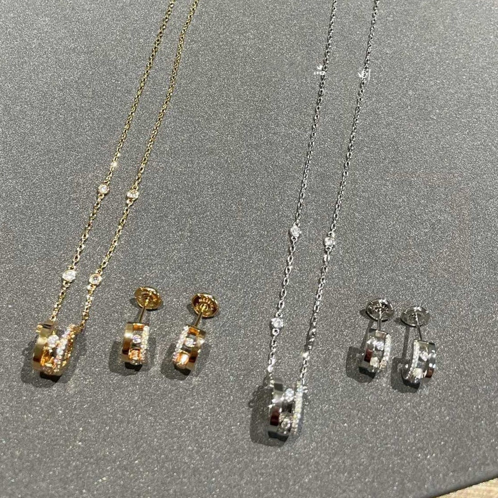 [Lumi]CHAIN MOVE ROMANE PEDAND NECKLACE