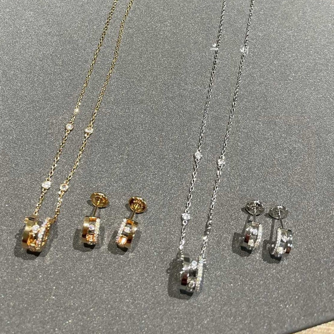 [Lumi]CHAIN MOVE ROMANE PEDAND NECKLACE