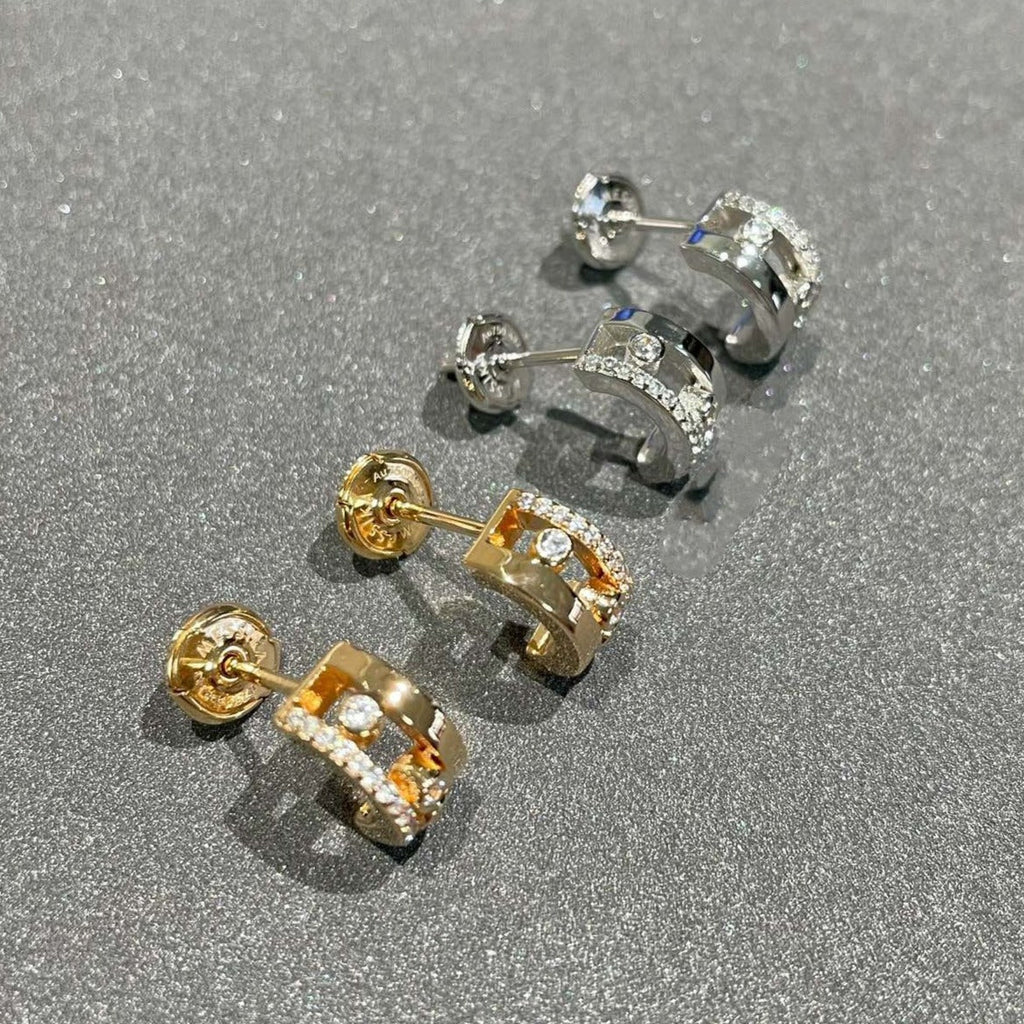 [Lumi]MOVE ROMANE EARRINGS DIAMOND